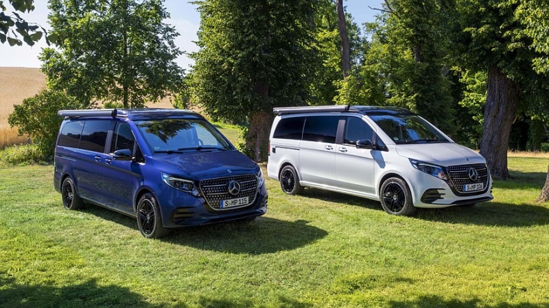 Mercedes-Benz готовит к скорому старту продаж обновлённый кемпер Marco Polo