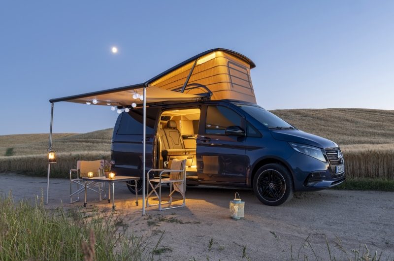 Mercedes-Benz готовит к скорому старту продаж обновлённый кемпер Marco Polo