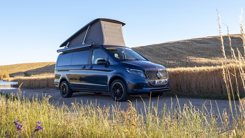Mercedes-Benz готовит к скорому старту продаж обновлённый кемпер Marco Polo