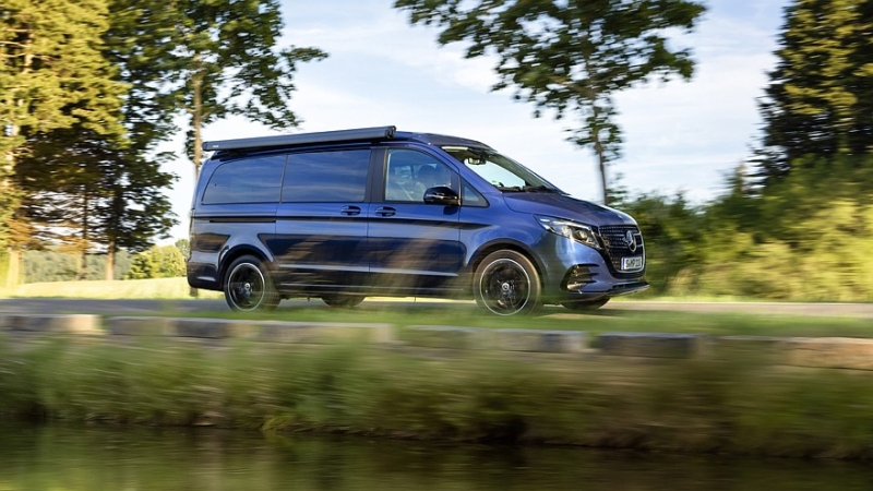 Mercedes-Benz готовит к скорому старту продаж обновлённый кемпер Marco Polo