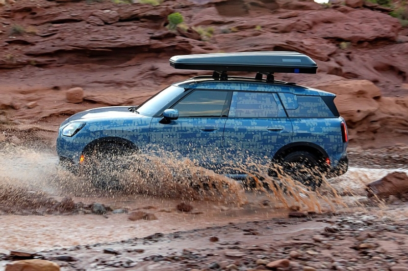 Mini готовит приключенческую версию кроссовера Countryman, премьера — в октябре