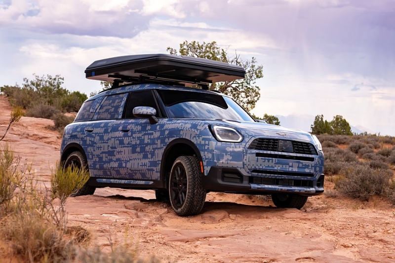 Mini готовит приключенческую версию кроссовера Countryman, премьера — в октябре
