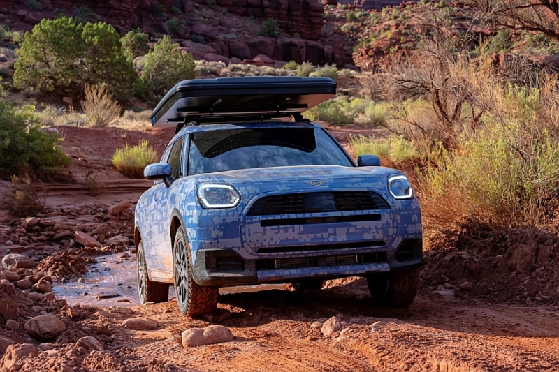 Mini готовит приключенческую версию кроссовера Countryman, премьера — в октябре