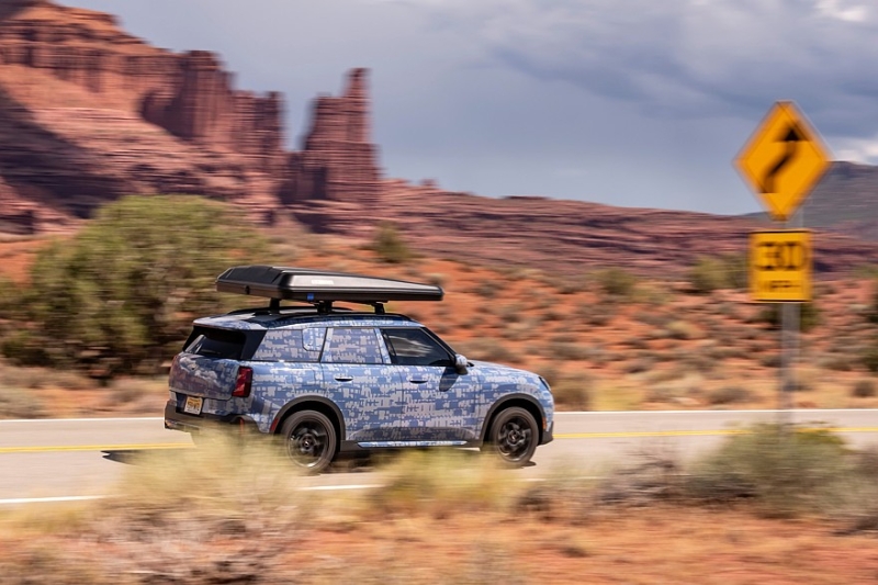 Mini готовит приключенческую версию кроссовера Countryman, премьера — в октябре