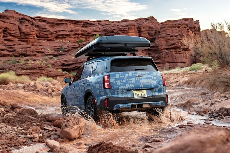 Mini готовит приключенческую версию кроссовера Countryman, премьера — в октябре