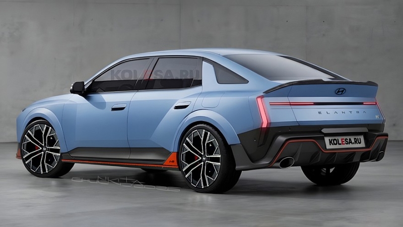 Новая Hyundai Elantra N: первые изображения