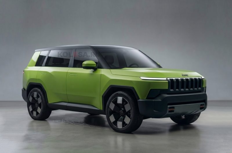 Новый флагманский внедорожник Jeep: первые изображения