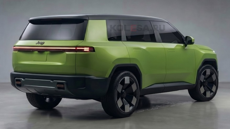 Новый флагманский внедорожник Jeep: первые изображения