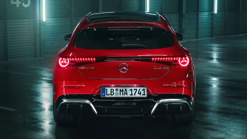Новый Mercedes-AMG CLA 45: 680-сильная трёхмоторная установка, 2,7 секунды до «сотни»