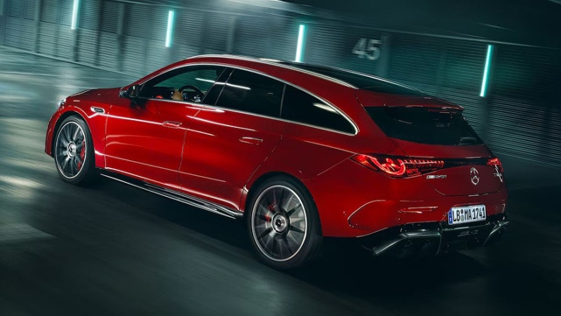 Новый Mercedes-AMG CLA 45: 680-сильная трёхмоторная установка, 2,7 секунды до «сотни»