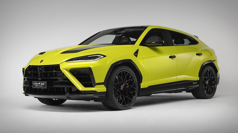 Рассекречен самый мощный серийный кроссовер Lamborghini – Urus SE Performante