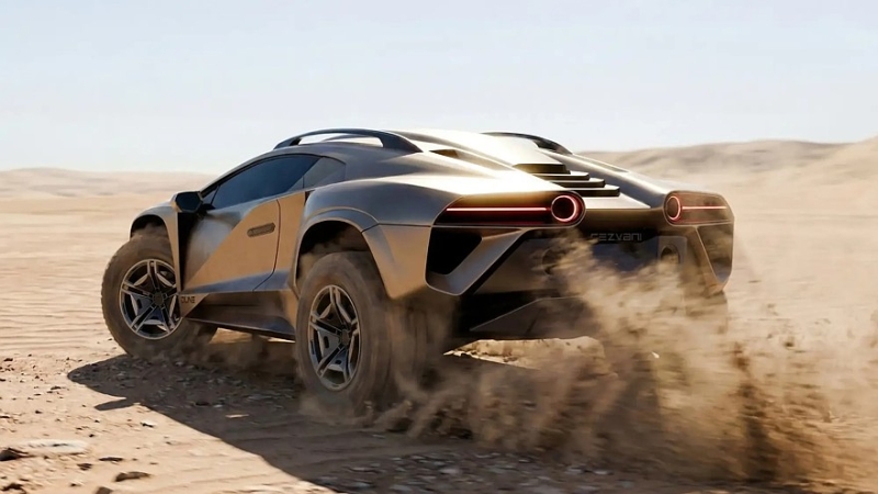 Rezvani Dune: внедорожный суперкар с компрессорным V10 на базе Lamborghini Huracan