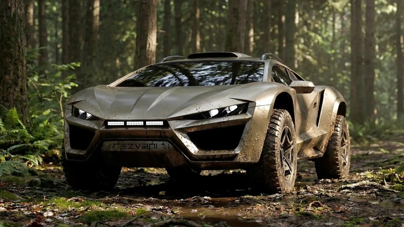 Rezvani Dune: внедорожный суперкар с компрессорным V10 на базе Lamborghini Huracan