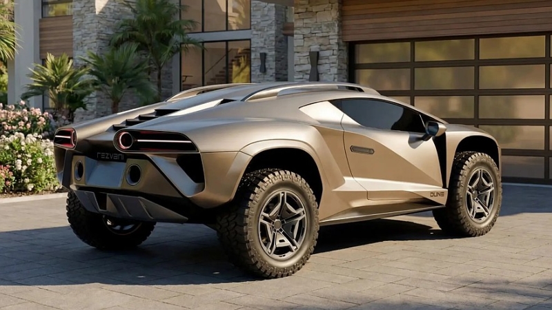 Rezvani Dune: внедорожный суперкар с компрессорным V10 на базе Lamborghini Huracan
