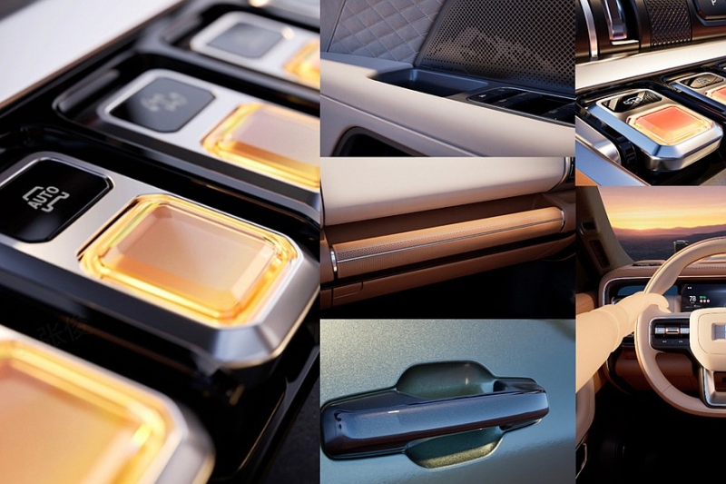 Суровый кроссовер Geely Galaxy Cruiser 700 готовится к старту продаж