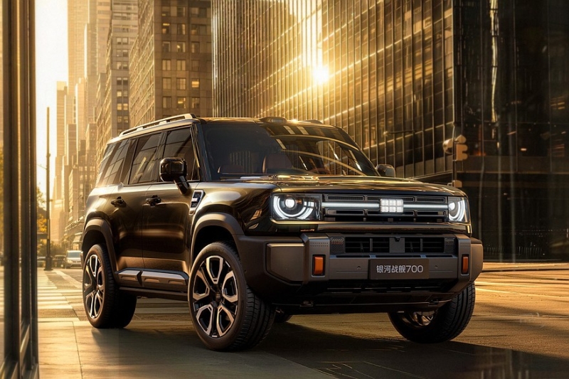 Суровый кроссовер Geely Galaxy Cruiser 700 готовится к старту продаж