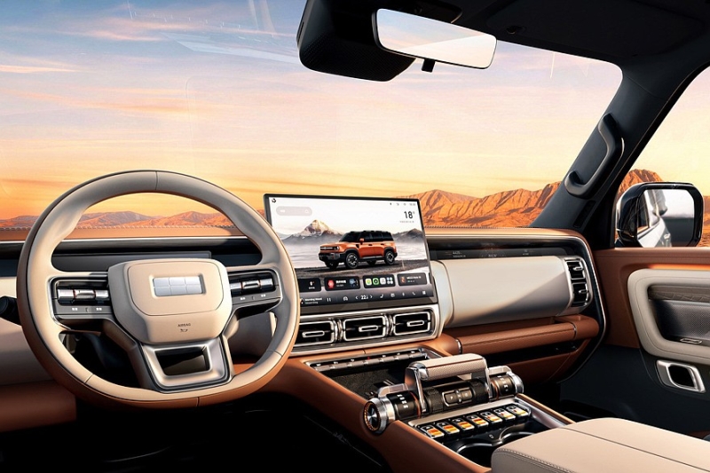 Суровый кроссовер Geely Galaxy Cruiser 700 готовится к старту продаж