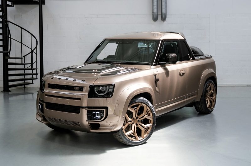 Urban Automotive сделала крутой карбоновый пикап на базе Land Rover Defender 110