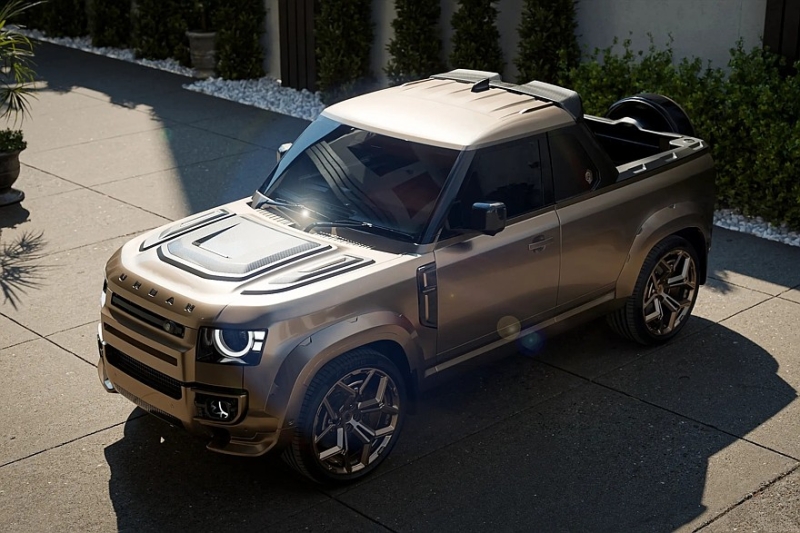 Urban Automotive сделала крутой карбоновый пикап на базе Land Rover Defender 110