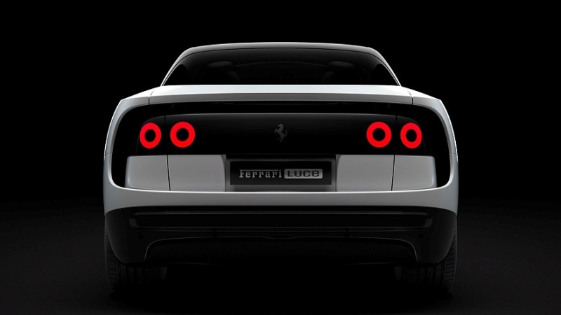 Весь в белом и за миллион: «нулевой» Ferrari Luce продадут на аукционе