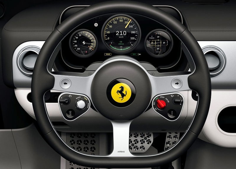 Весь в белом и за миллион: «нулевой» Ferrari Luce продадут на аукционе