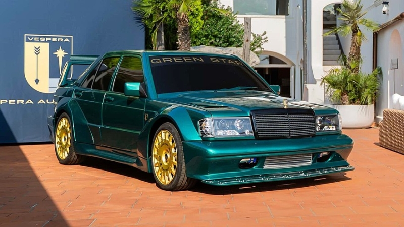 Vespera Iride Evo 5: крутой рестомод в стиле Mercedes-Benz 190 E 2.5-16 Evolution II