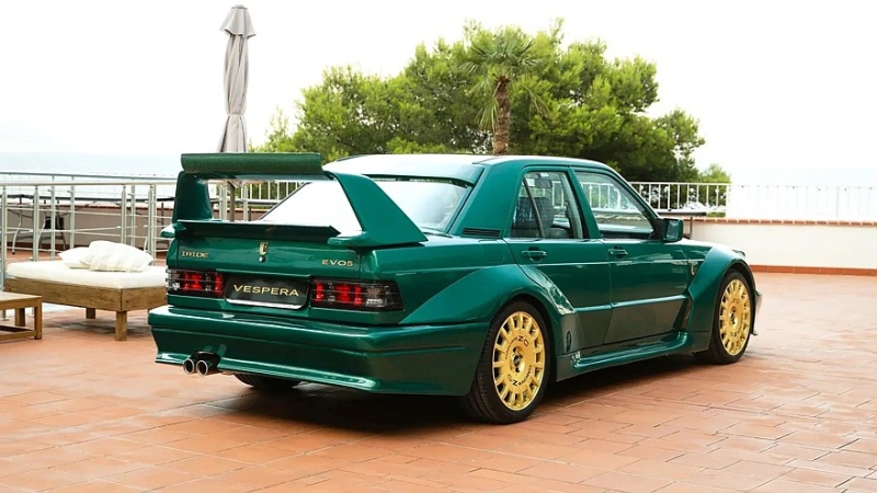 Vespera Iride Evo 5: крутой рестомод в стиле Mercedes-Benz 190 E 2.5-16 Evolution II