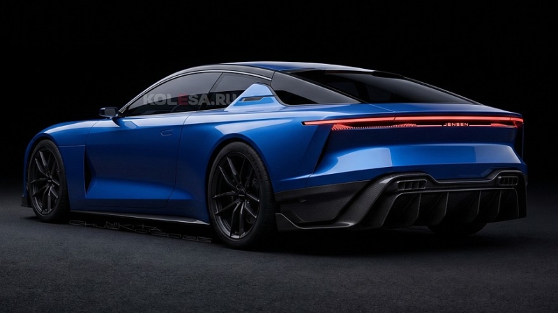 Возрождённое купе Jensen Interceptor: первые изображения