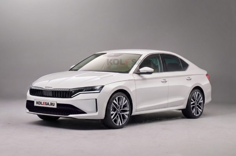 Второй рестайлинг Skoda Octavia: первые изображения