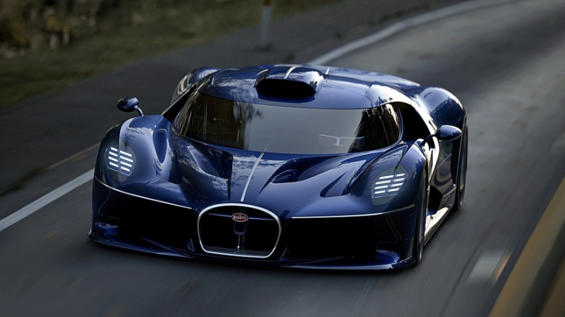 Bugatti Destrier: дорожный «боевой конь» на базе трекового суперкара Bugatti Bolide