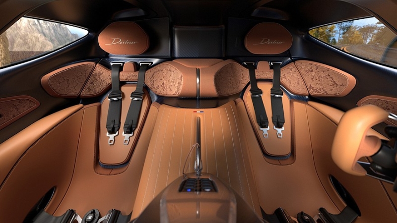 Bugatti Destrier: дорожный «боевой конь» на базе трекового суперкара Bugatti Bolide