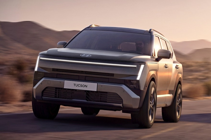 Кроссовер Hyundai Tucson получил крутой дизайн в новом поколении: официальные изображения
