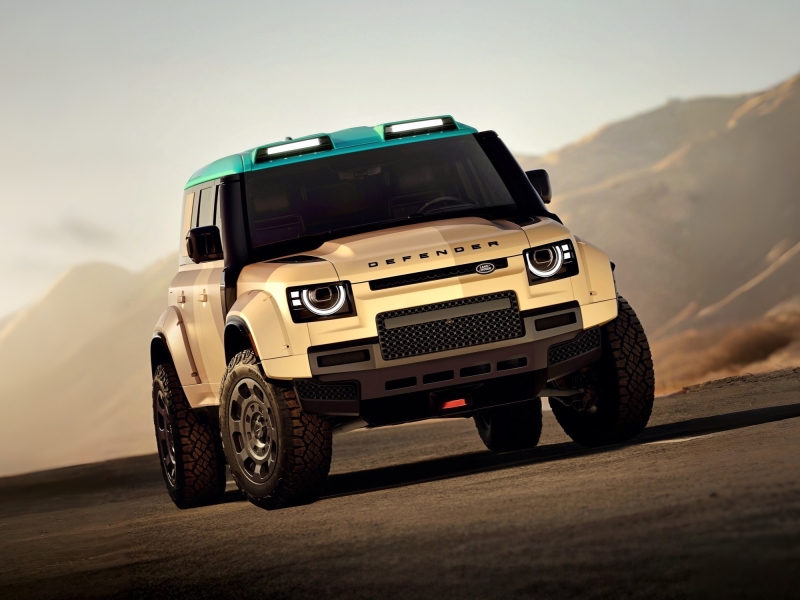 Land Rover готовит экстремальный Defender Dakar с 635-сильным V8 и «режимом полёта»