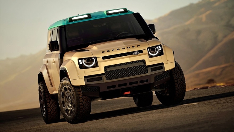 Land Rover готовит экстремальный Defender Dakar с 635-сильным V8 и «режимом полёта»