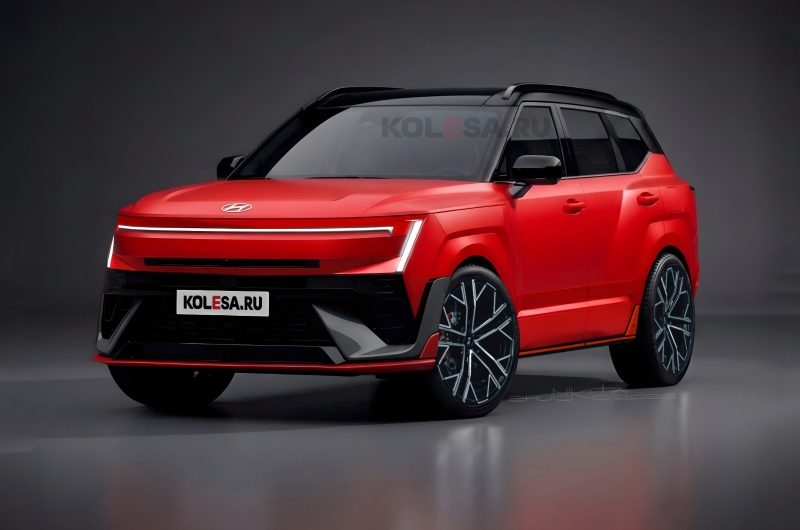 Новый Hyundai Tucson N: первые изображения