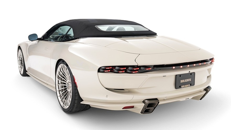 Brabus Bodo Cabriolet: сухопутная яхта с громоподобным V12 и ураганной динамикой